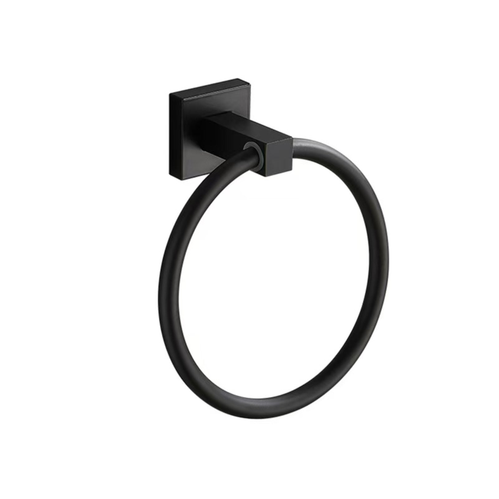 Matt black Towel Ring 81107